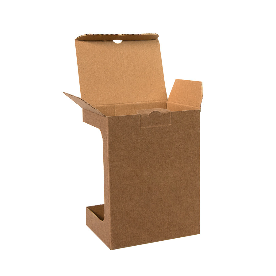 Коробка для кружки 26700, 23501, размер 11,9х8,6х15,2 см, микрогофрокартон, коричневый - фото 3 - id-p111612508