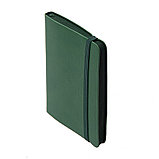 Блокнот SHADY JUNIOR с элементами планирования,  А6, зеленый, кремовый блок, темно-зеленый обрез, фото 3