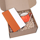 Подарочный набор LAST SUMMER: бизнес-блокнот, кружка, карандаш чернографитный, оранжевый, фото 2