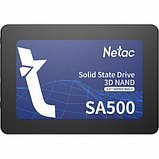 Внутренний жесткий диск Netac SA500 NT01SA500-480G-S3X (SSD (твердотельные), 480 ГБ, 2.5 дюйма, SATA), фото 2