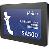Внутренний жесткий диск Netac SA500 NT01SA500-480G-S3X (SSD (твердотельные), 480 ГБ, 2.5 дюйма, SATA), фото 3