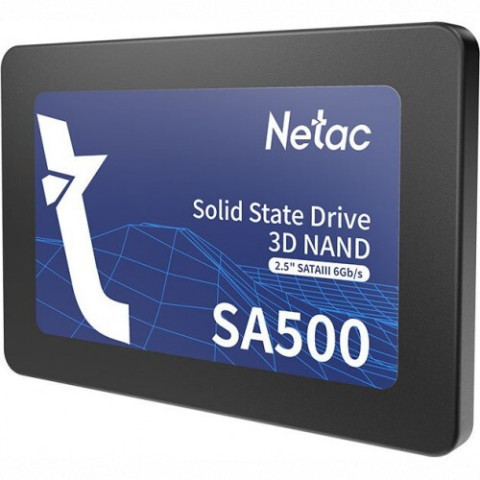Внутренний жесткий диск Netac SA500 NT01SA500-480G-S3X (SSD (твердотельные), 480 ГБ, 2.5 дюйма, SATA) - фото 3 - id-p106154260