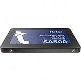 Внутренний жесткий диск Netac SA500 NT01SA500-480G-S3X (SSD (твердотельные), 480 ГБ, 2.5 дюйма, SATA), фото 4