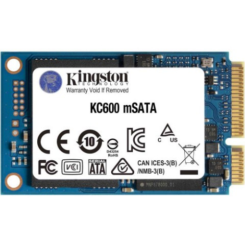 Внутренний жесткий диск Kingston KC600 SKC600MS/1024G (SSD (твердотельные), 1 ТБ, mSATA, SATA) - фото 2 - id-p107944766