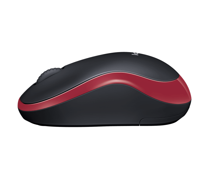 Мышь Logitech беспроводная M185 Red - фото 3 - id-p111613600