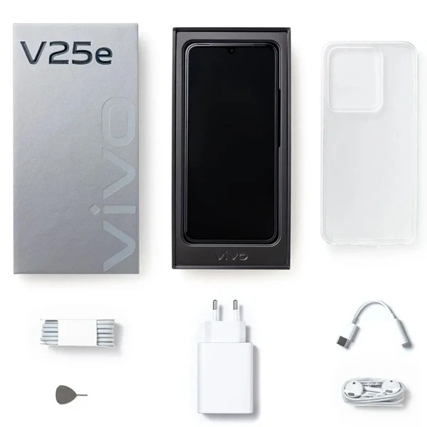 Смартфон ViVO V25e 128GB Diamond Black - фото 4 - id-p111613589