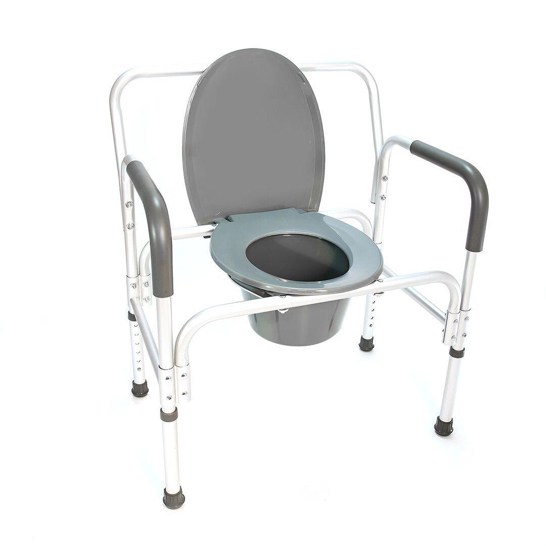 Кресло-стул Мега-Оптим HMP-7007L с санитарным оснащением - фото 1 - id-p111613910