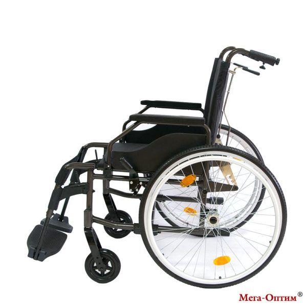 Кресло-коляска Мега-Оптим 514A-LX с откидной спинкой - фото 2 - id-p111613982