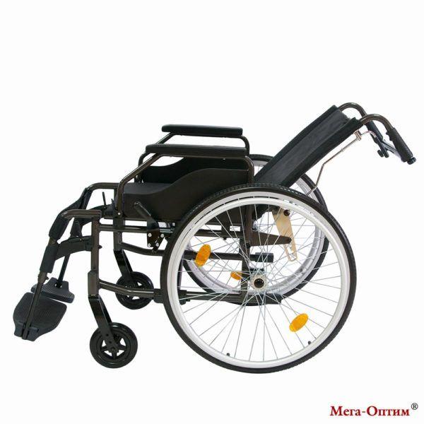Кресло-коляска Мега-Оптим 514A-LX с откидной спинкой - фото 3 - id-p111613982