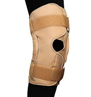Бандаж на коленный сустав Titan BKFO C1KN-503 фиксирующий с ребрами жёсткости и отверстием разъемный