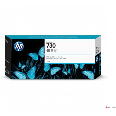Струйный картридж HP P2V72A 730 для HP DesignJet, 300 мл, серый - фото 1 - id-p104398061
