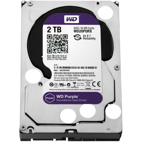 HDD 3,5" WD WD20PURX - фото 4 - id-p104640269