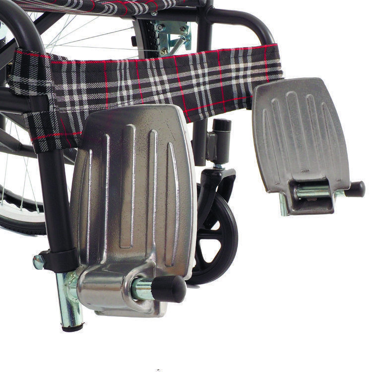 Инвалидная кресло-коляска MET MK-300 с тормозами для сопровождающих (арт. 17317) - фото 4 - id-p111614524