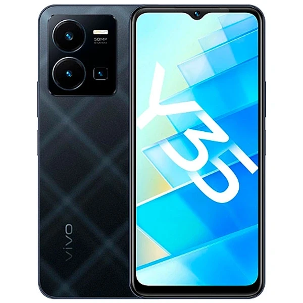 Смартфон ViVO Y35 64GB Agate Black