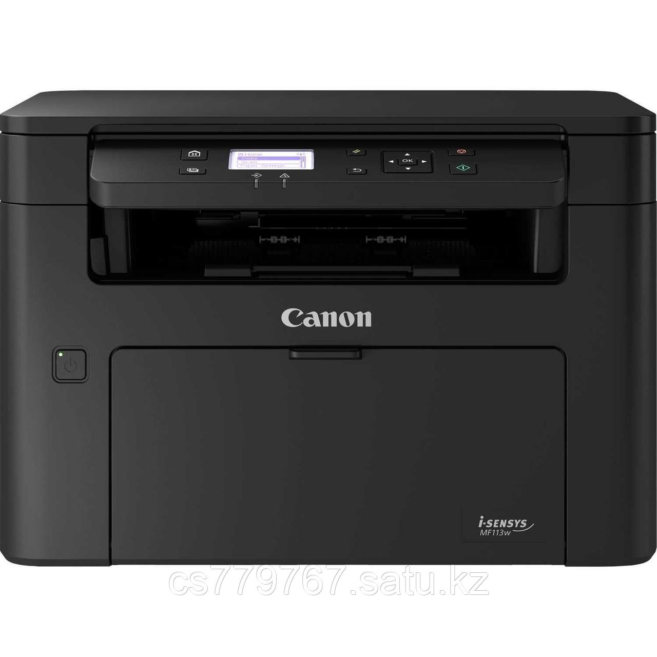 МФУ i-SENSYS MF113w (А4, Printer/ Scanner/ Copier, 600 dpi, Mono, 22 ppm, tray 150 pages, USB 2.0, cart. CRG