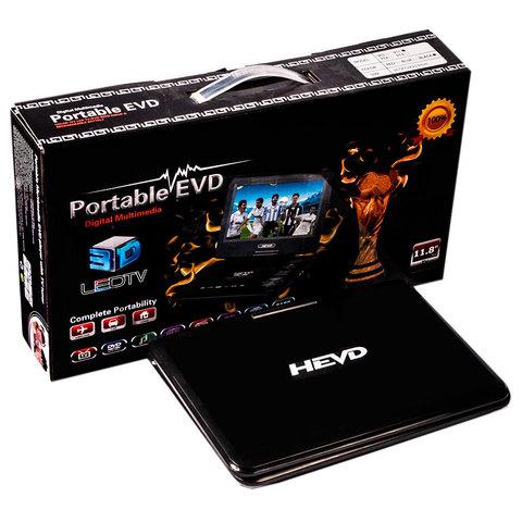 Портативный DVD плеер Portable EVD со встроенным телевизором (30.8) - фото 7 - id-p111615903