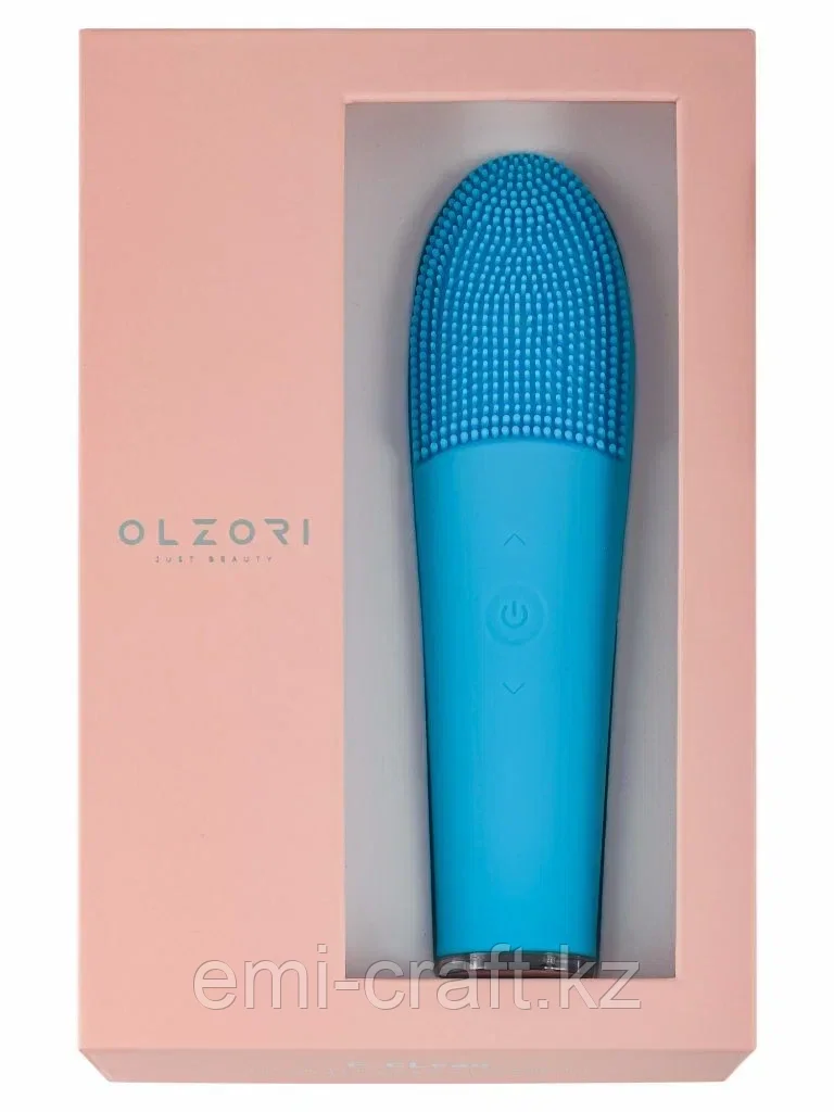 Olzori F-CLean Щеточка для очистки и массажа лица, цвет Blue - фото 1 - id-p110883834