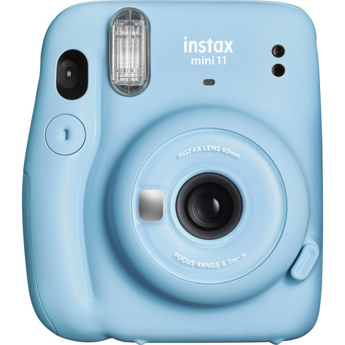 Фотоаппарат моментальной печати Fujifilm Instax Mini 11 Sky Blue - фото 1 - id-p111617976