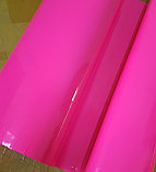 Флекс пленка Полиуретан 3D Неон Розовый (OS PU PUFF  - 017 NEON PINK), фото 3