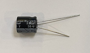 Конденсаторы алюминиевые электролитические 220MF 50V