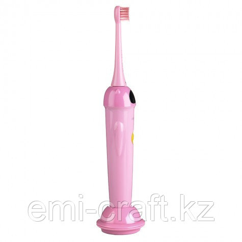 Детская электрическая зубная щетка RL020, цвет розовый - фото 3 - id-p110883740
