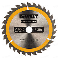 Диск пильный по дереву DeWALT CONSTRUCTION DT1935 165*20-30Т