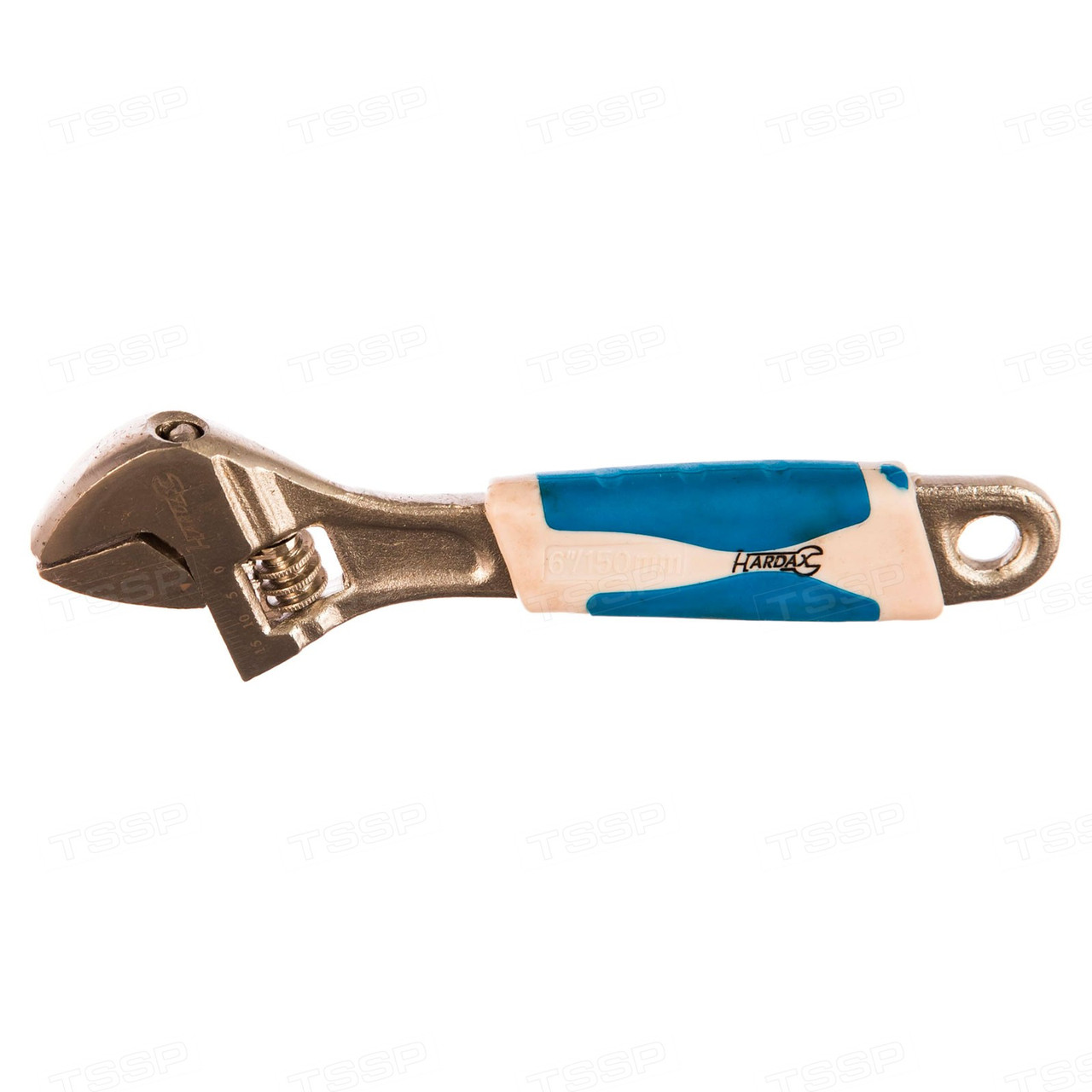 Ключ разводной двухкомпонентная рукоятка Hardax 200мм 43-1-320 - фото 1 - id-p111627311