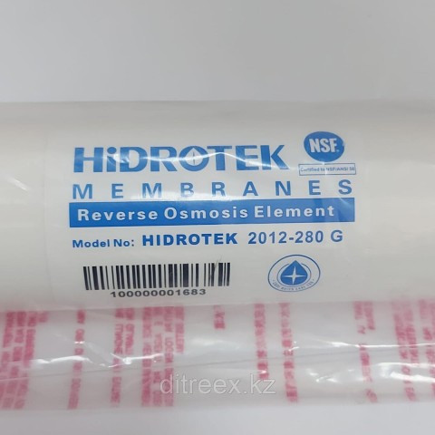 Мембрана обратного осмоса Hidrotek Hiflux 2012-280G с высоким потоком питьевой воды - фото 1 - id-p111630898