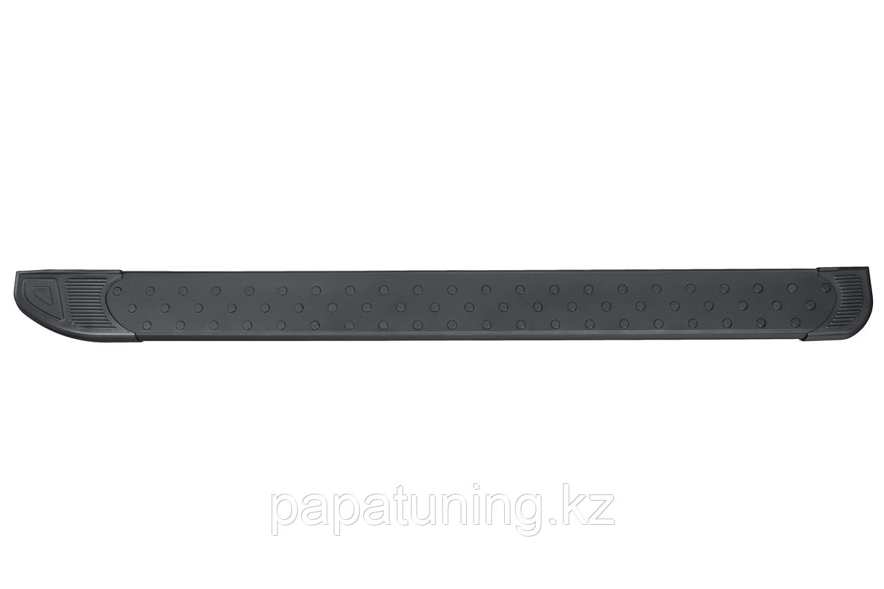 Пороги алюминиевые Slitkoff "Standart Black" 1250 черные Lada Niva 4x4 Urban 3D (2014-) - фото 3 - id-p111050196