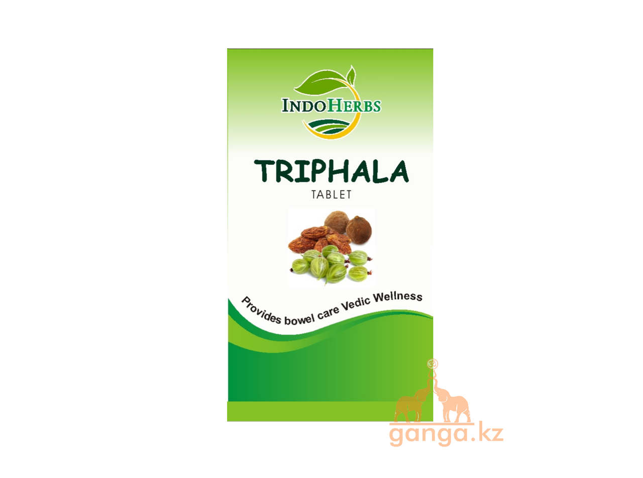 Трифала для Очищения Организма (Triphala INDOHERBS), 60 таб.