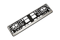 Рамка номера DOLLEX SPL17 (хром без надписи)