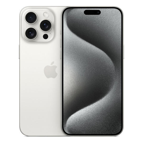 Apple iPhone 15 Pro Max 512 GB (White Titanium / Белый титан) - фото 1 - id-p111633235