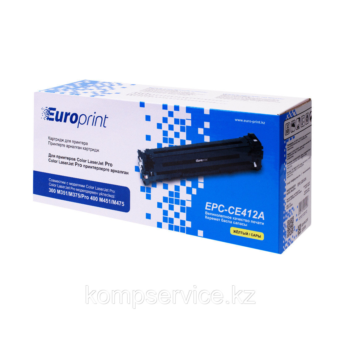 Картридж Europrint EPC-CE412A - фото 3 - id-p111634527