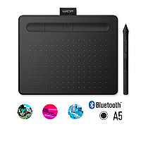 Wacom Intuos Medium Bluetooth графикалық планшеті (CTL-6100WLK-N) Қара