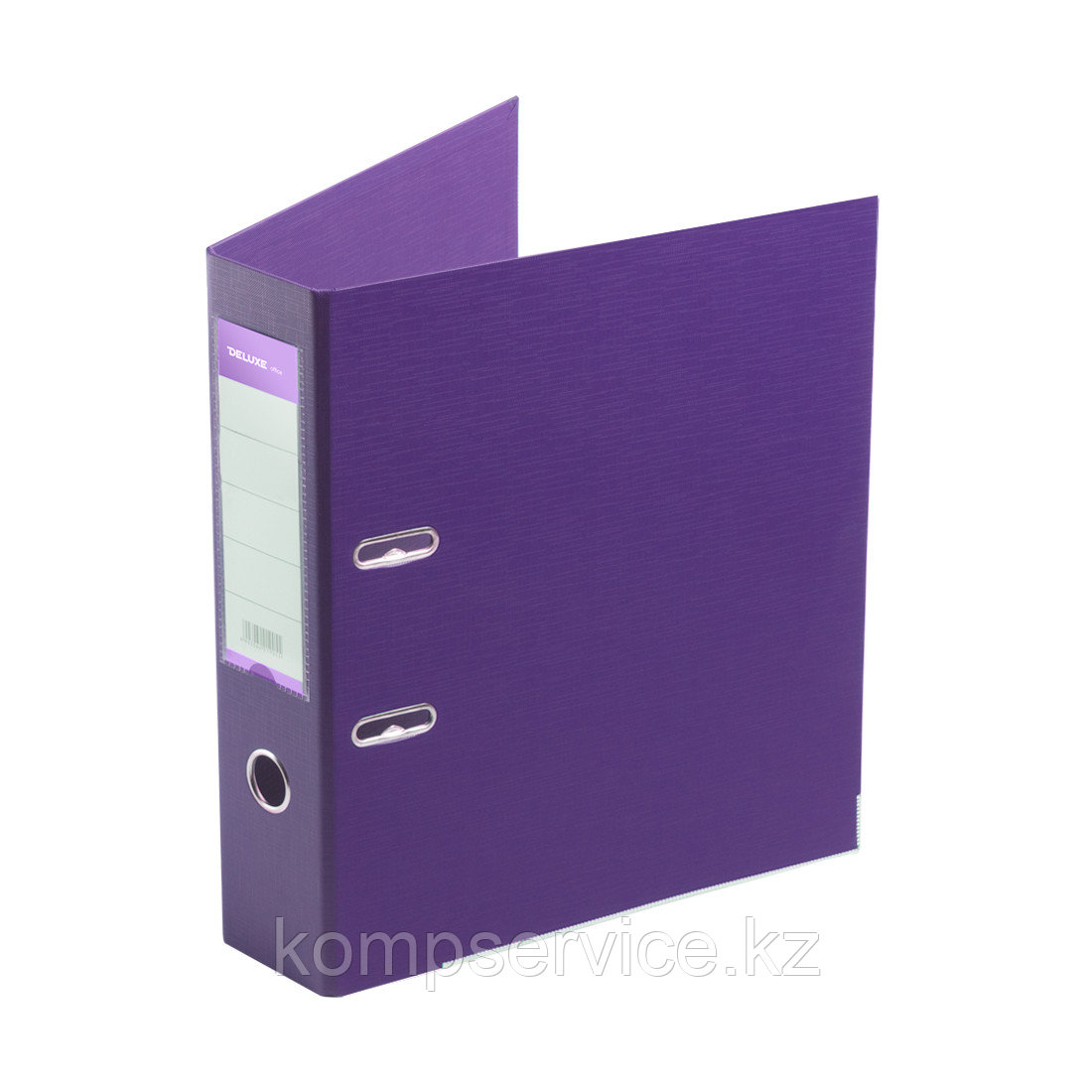 Папка-регистратор Deluxe с арочным механизмом, Office 3-PE1 (3" PURPLE), А4, 70 мм, фиолетовый - фото 1 - id-p111635331