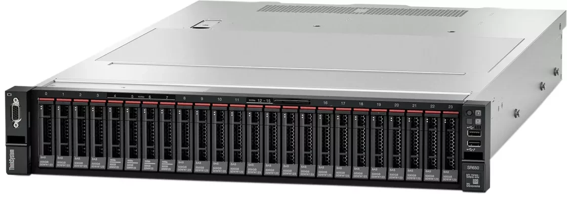 Lenovo 7Z73A06AEA Сервер ThinkSystem SR650 Xeon Gold 6226R (16C 2.9GHz ...