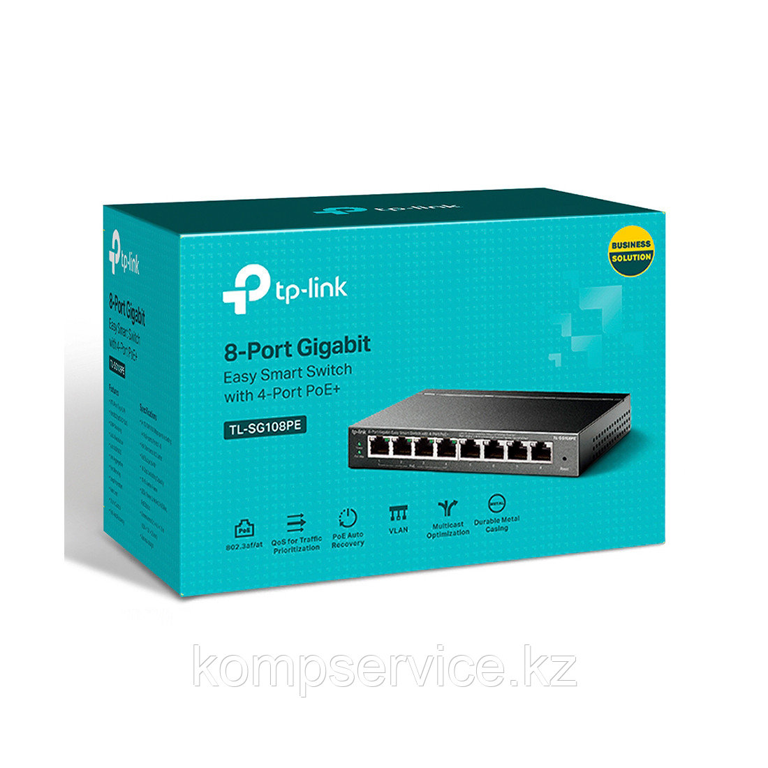 Коммутатор TP-Link TL-SG108PE - фото 3 - id-p111636343