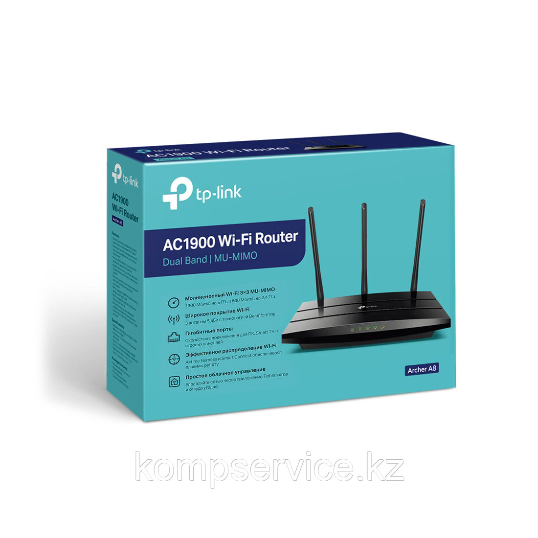 Маршрутизатор TP-Link Archer A8 - фото 3 - id-p111636389