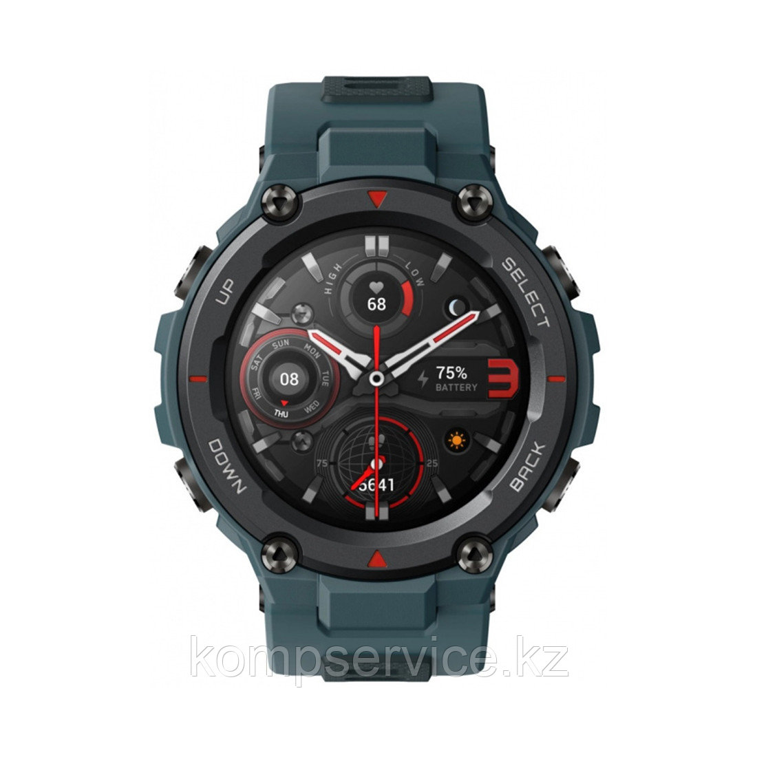 Смарт часы Amazfit T-Rex Pro A2013 Steel Blue - фото 2 - id-p111636442