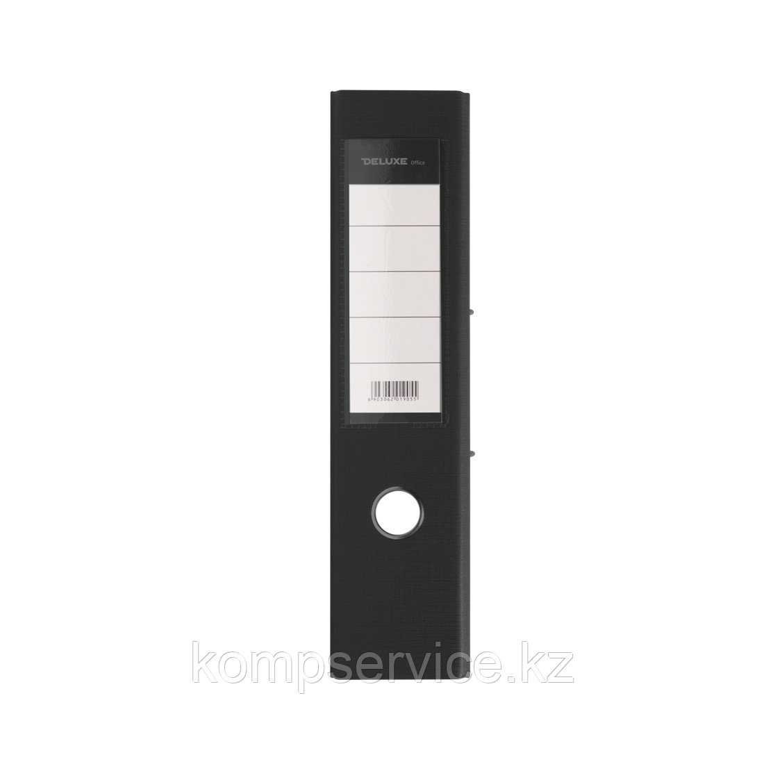 Папка-регистратор Deluxe с арочным механизмом, Office 3-BK19 (3" BLACK), А4, 70 мм, чёрный - фото 3 - id-p111636736