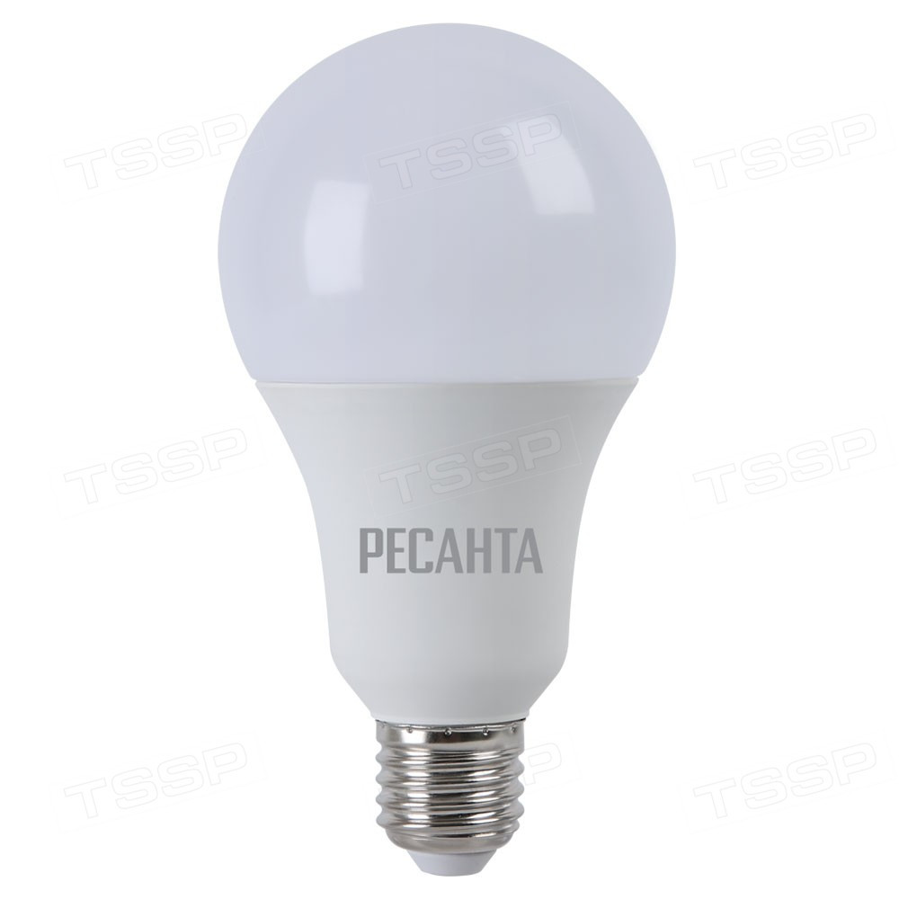 Лампа светодиодная Ресанта LL-R-A80-20W-230-4K-E27 76/1/22 - фото 1 - id-p111626794