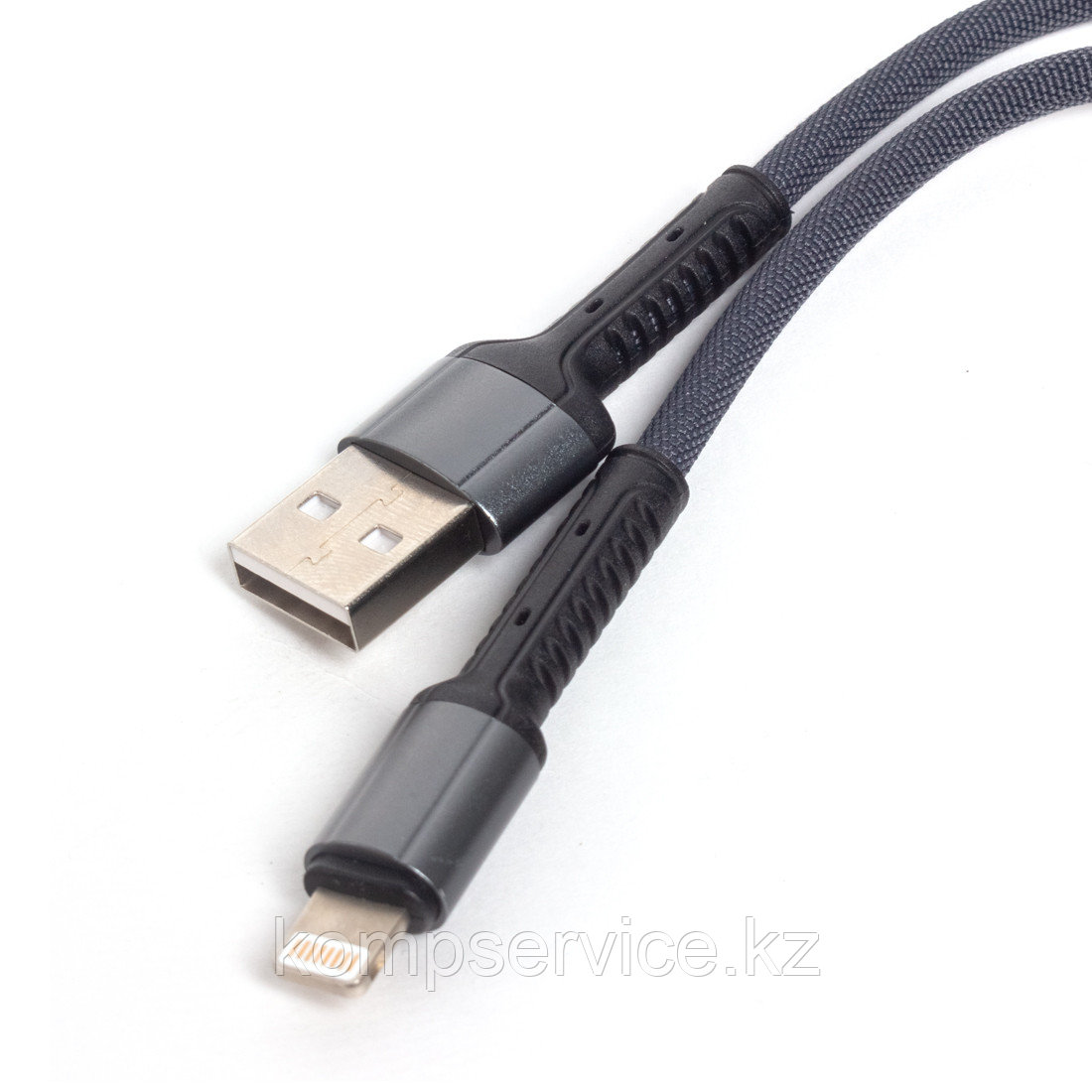 Интерфейсный кабель LDNIO Lightning LS64 Fast 2м Серый - фото 1 - id-p111637326
