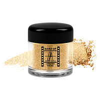 "Make Up Atelier - Pearl Powder - Metallic Gold" борпылдақ перламутр ұнтағы.