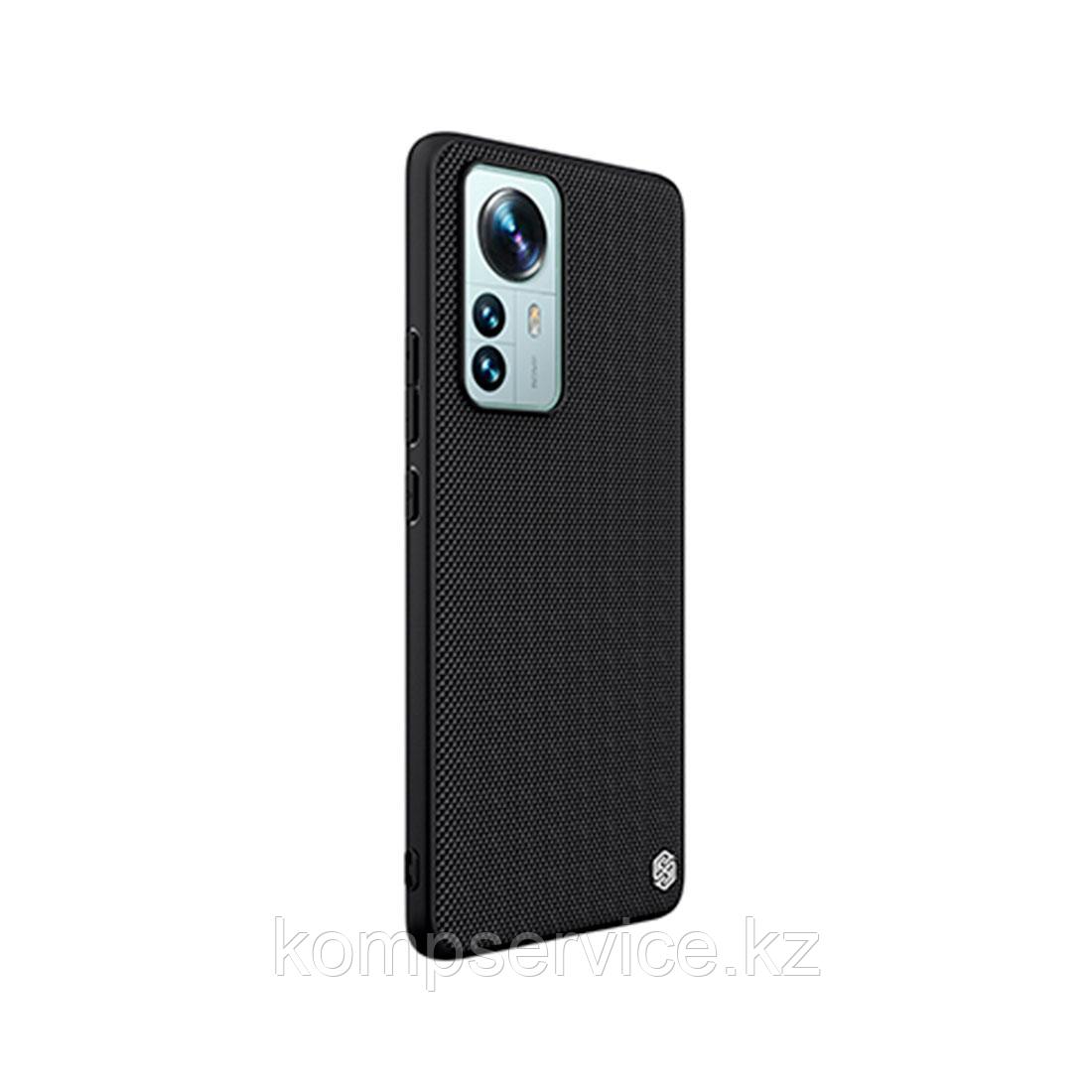 Чехол для телефона NILLKIN для Xiaomi 12 Pro TC-02 Textured Case Чёрный - фото 2 - id-p111639271