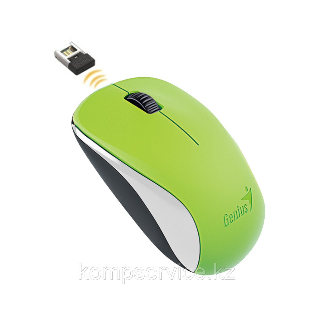 Компьютерная мышь Genius NX-7000 Green - фото 3 - id-p111639280