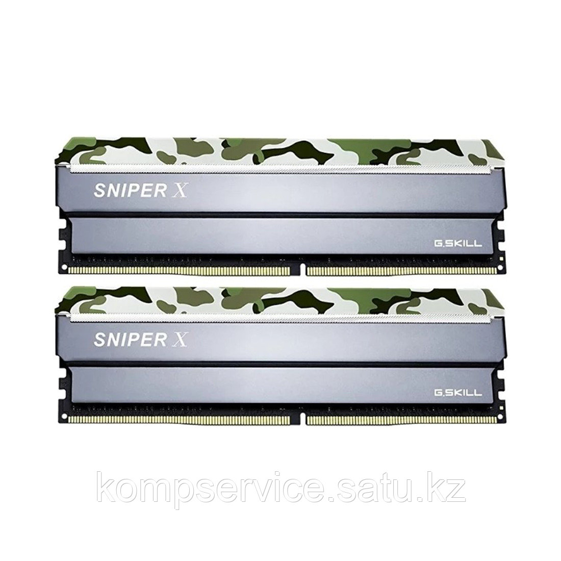 Комплект модулей памяти G.SKILL SniperX F4-3200C16D-16GSXFB DDR4 16GB (Kit 2x8GB) 3200MHz - фото 3 - id-p111639685