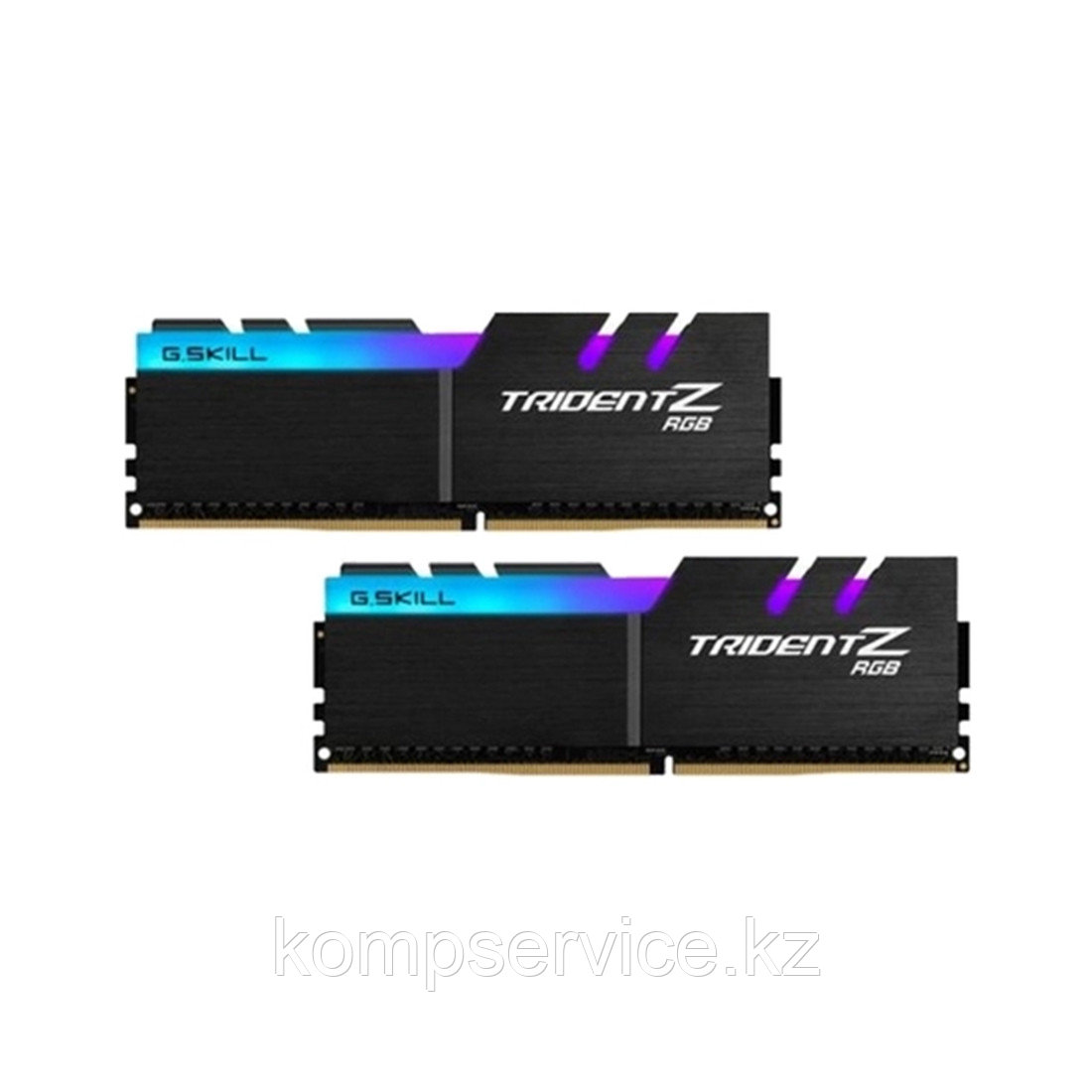 Комплект модулей памяти G.SKILL TridentZ RGB F4-2666C18D-16GTZR DDR4 16GB (Kit 2x8GB) 3200MHz - фото 2 - id-p111639694