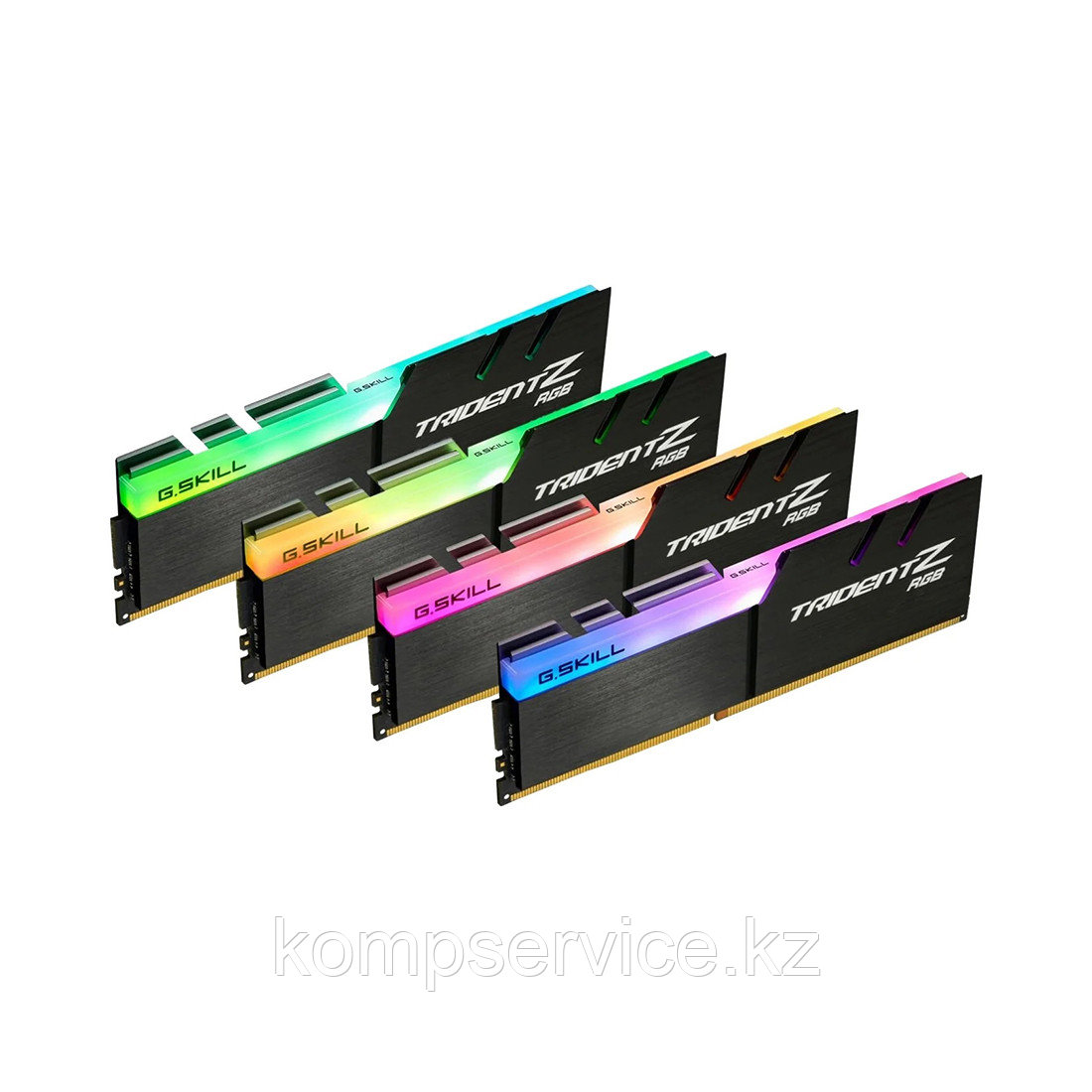 Комплект модулей памяти G.SKILL TridentZ RGB F4-3600C19Q-32GTZRB DDR4 32GB (Kit 4x8GB) 3600MHz - фото 3 - id-p111639702