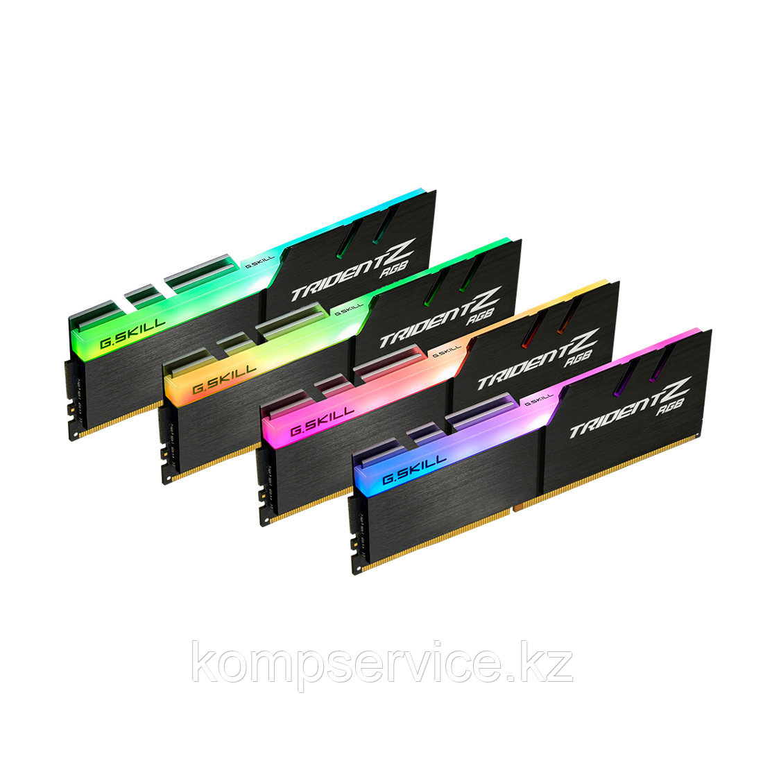 Комплект модулей памяти G.SKILL TridentZ RGB F4-3600C18Q-64GTZR DDR4 64GB (Kit 4x16GB) 3600MHz - фото 1 - id-p111639705