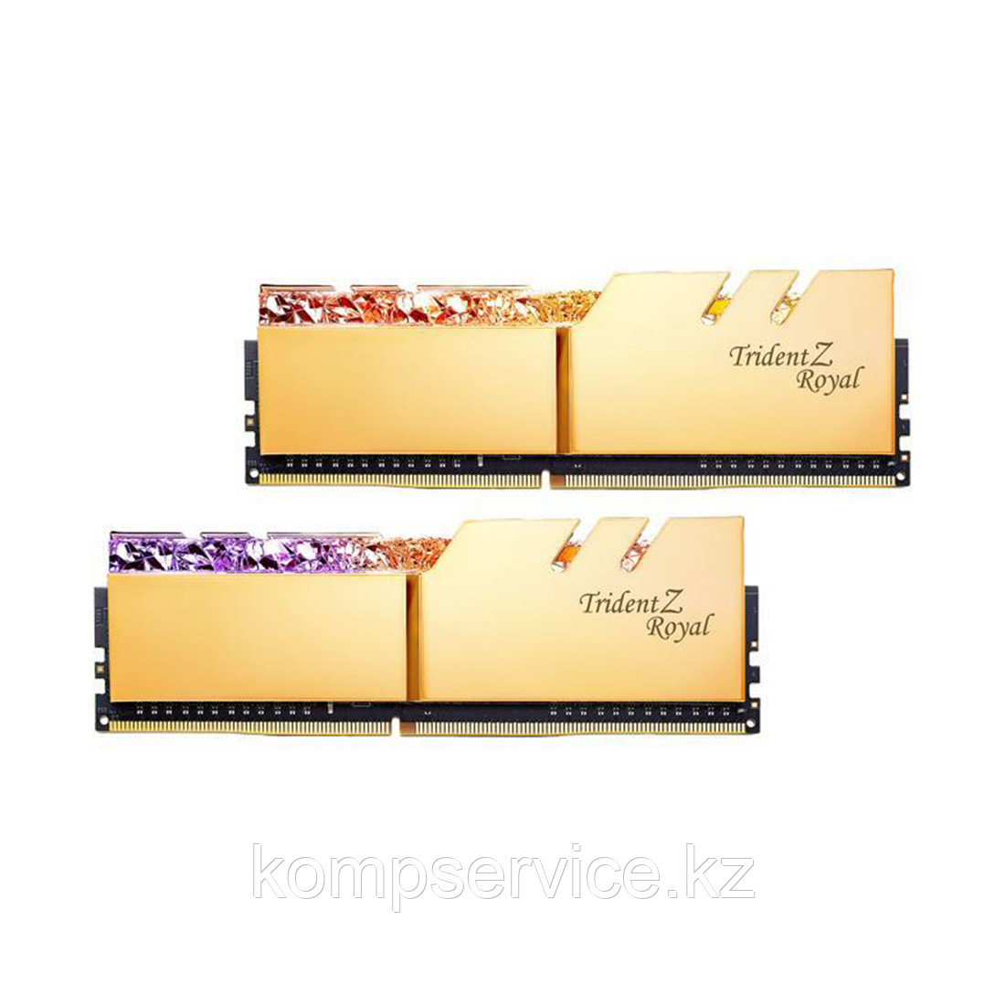 Комплект модулей памяти G.SKILL TridentZ Royal F4-3600C19D-32GTRG DDR4 32GB (Kit 2x16GB) 3600MHz - фото 3 - id-p111639716